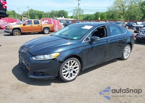 2014 Ford Fusion Titanium from USA, damaged, VIN 3FA6P0D93ER205551